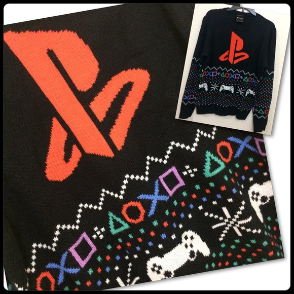 Sony Other - PlayStation Christmas Sweater Holidays Videogames